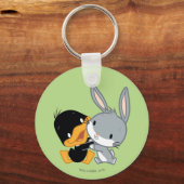 Chibi DAFFY DUCK™ & BUGS BUNNY™ Schlüsselanhänger (Vorderseite)