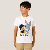 Chibi DAFFY DUCK™ & BUGS BUNNY™ T-Shirt (Vorne ganz)