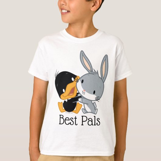 Chibi DAFFY DUCK™ & BUGS BUNNY™ T-Shirt (Vorderseite)