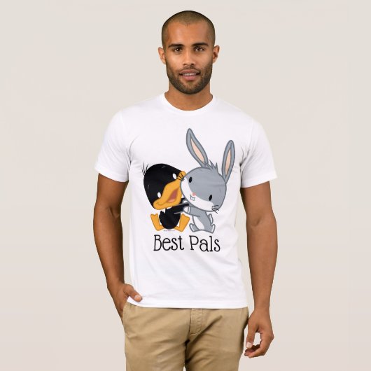Chibi DAFFY DUCK™ & BUGS BUNNY™ T-Shirt (Vorne ganz)