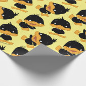 Chibi DÄMLICHES DUCK™ Geschenkpapier (Ecke)