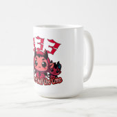 Chibi Devil - 333 Nur böse Hälfte der Zeit Kaffeetasse (VorderseiteRechts)