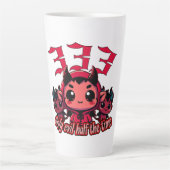 Chibi Devil - 333 Nur böse Hälfte der Zeit Milchtasse (Vorderseite)