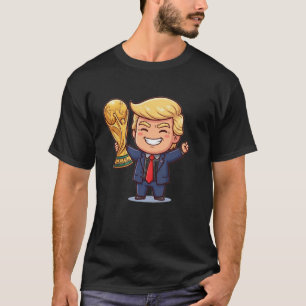 Chibi DnTr  Goldpokal-Gewinner-Meister lustiger Fu T-Shirt