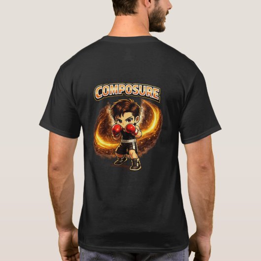 Chibi Dojo Composure Boxing  T-Shirt (Rückseite)
