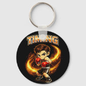 Chibi Dojo Distanz Timing Schlüsselanhänger (Rückseite)