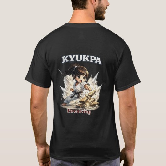 Chibi Dojo Kyukpa Breaking  T-Shirt (Rückseite)