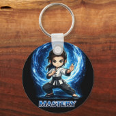 Chibi Dojo Mastery Flow Schlüsselanhänger (Vorderseite)