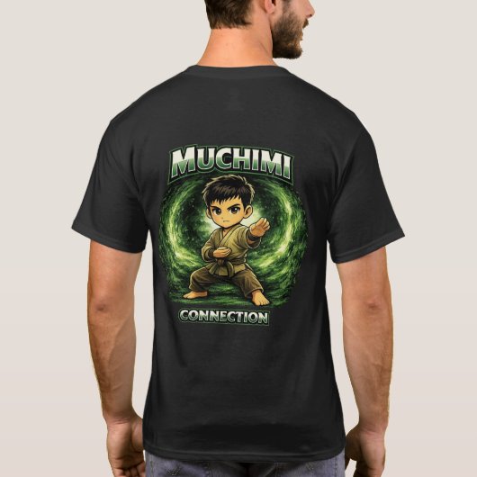 Chibi Dojo Muchimi Verbindung  T-Shirt (Rückseite)