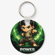 Chibi Dojo Power Center Schlüsselanhänger