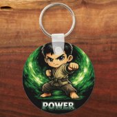 Chibi Dojo Power Center Schlüsselanhänger (Vorderseite)