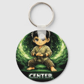Chibi Dojo Power Center Schlüsselanhänger (Rückseite)