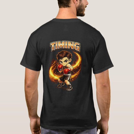 Chibi Dojo Timing Box-Shirt T-Shirt (Rückseite)