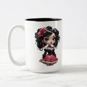Chibi Doll 01 Zweifarbige Tasse (Links)