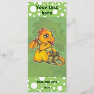 Chibi Drache Einladung