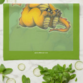 Chibi Drache Handtuch (Gefaltet)