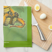 Chibi Drache Handtuch (Viertel Falte)