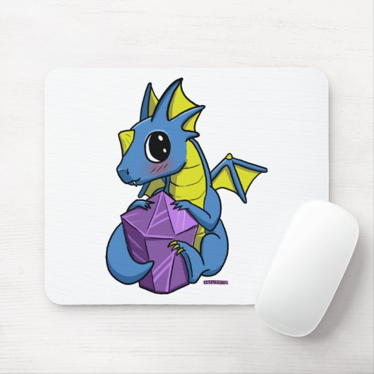 chibi Drache Mousepad (Mit Mouse)