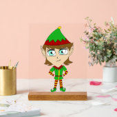 Chibi elf acrylschild (Hochzeit)