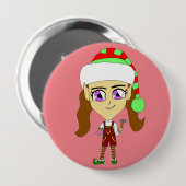 Chibi elf button (Vorne & Hinten)