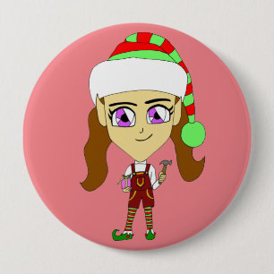 Chibi elf button