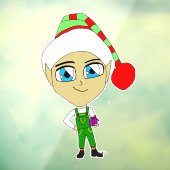 Chibi elf fensteraufkleber (Blatt 3)