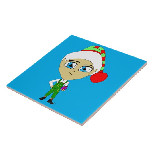 Chibi elf fliese (Seite)