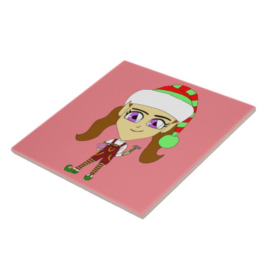 Chibi elf fliese (Seite)