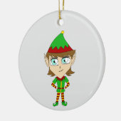 Chibi-elf-Keramik Keramik Ornament (Links)
