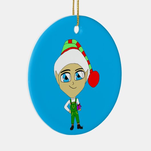 Chibi elf keramik ornament (Rechts)