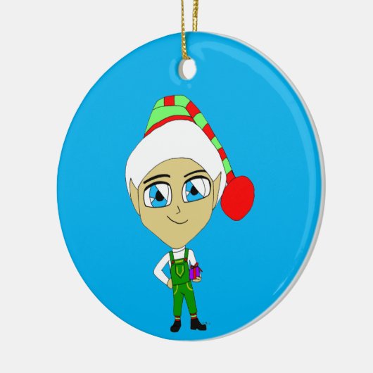 Chibi elf keramik ornament (Links)