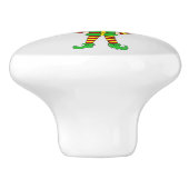 Chibi elf keramikknauf (Seitenansicht)