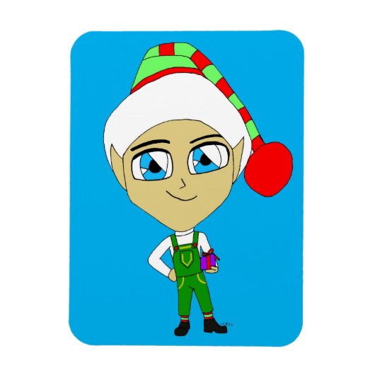Chibi elf magnet (Vertikal)