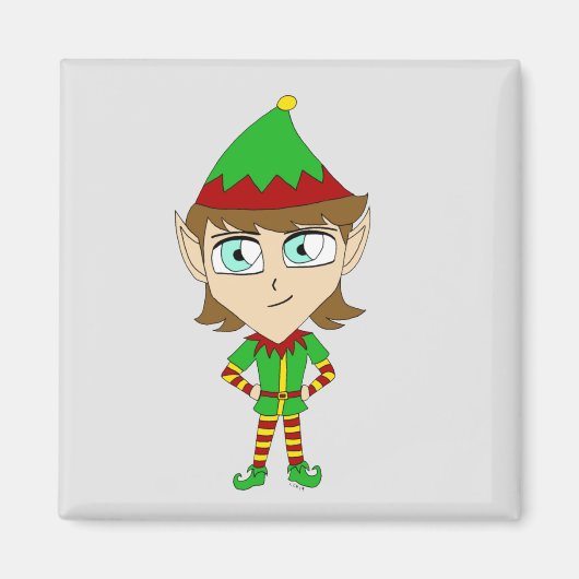 Chibi-Elf-Magnet Magnet (Vorne)