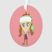 Chibi elf ornament (Vorderseite)