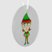 Chibi elf ornament (Vorderseite)