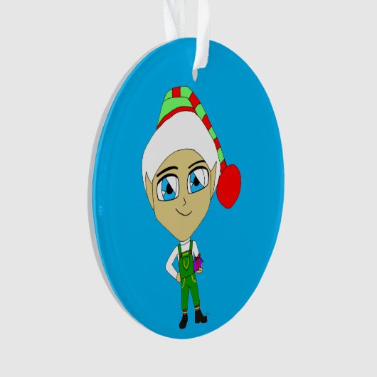 Chibi elf ornament (Vorderseite)