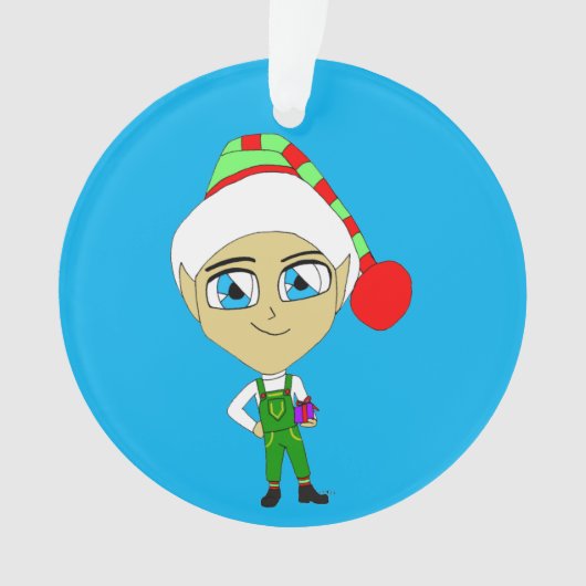 Chibi elf ornament (Vorderseite)