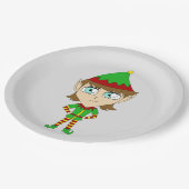 Chibi elf pappteller (Schrägansicht)