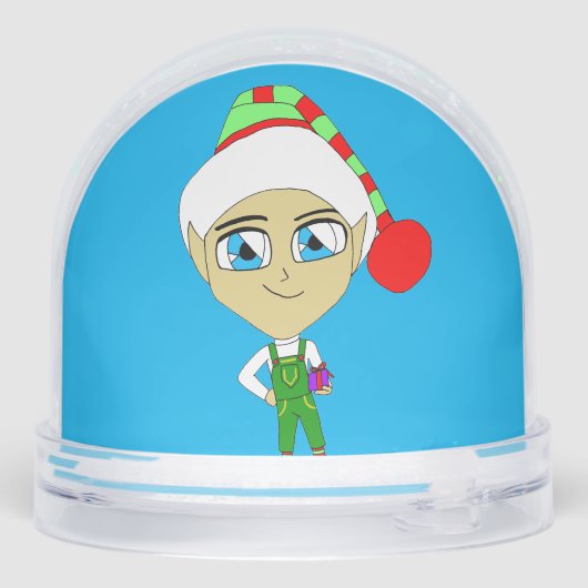 Chibi elf schneekugeln (Rückseite)
