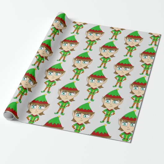 Chibi-Elf-Taste Geschenkpapier (Ungerollt)