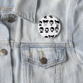 Chibi Emo Goth Button (Beispiel)