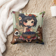 Chibi-Fee und Waldtiere