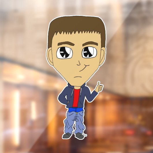 Chibi Fensteraufkleber (Blatt 2)