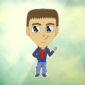 Chibi Fensteraufkleber (Blatt 3)