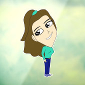 Chibi Fensteraufkleber (Blatt 3)