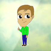 Chibi Fensteraufkleber (Blatt 3)