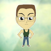 Chibi Fensteraufkleber (Blatt 3)