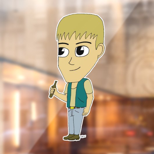 Chibi Fensteraufkleber (Blatt 2)