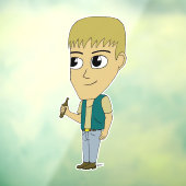 Chibi Fensteraufkleber (Blatt 3)